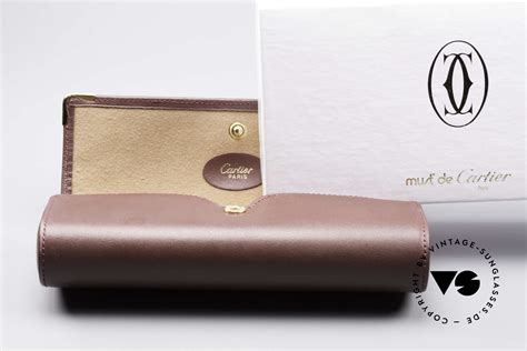 cartier glasses case uk|authentic cartier glasses case.